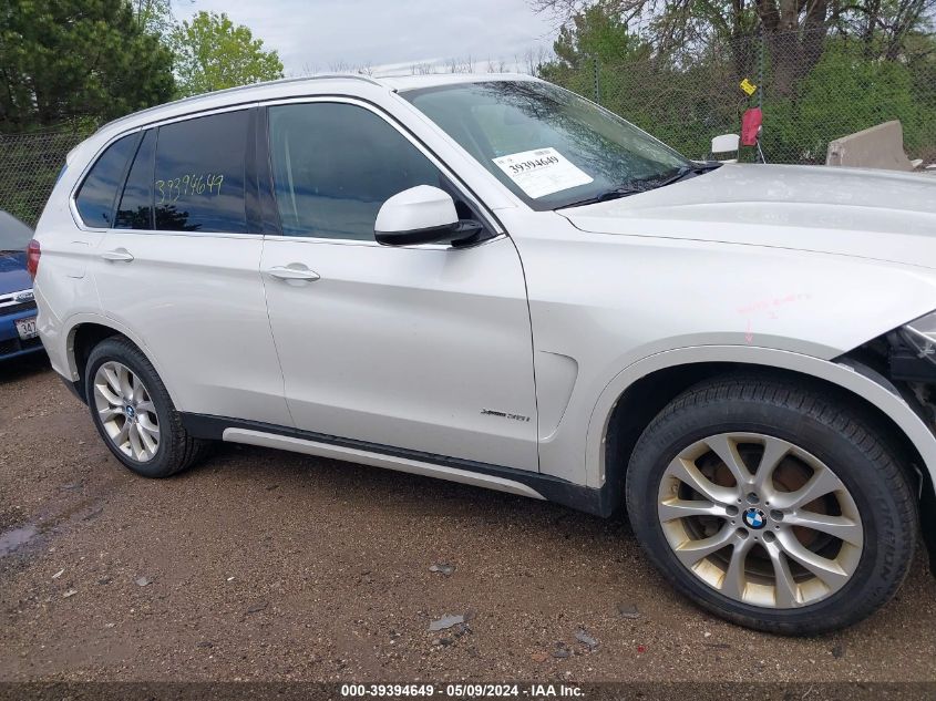 2014 BMW X5 xDrive35I VIN: 5UXKR0C55E0C24539 Lot: 39394649