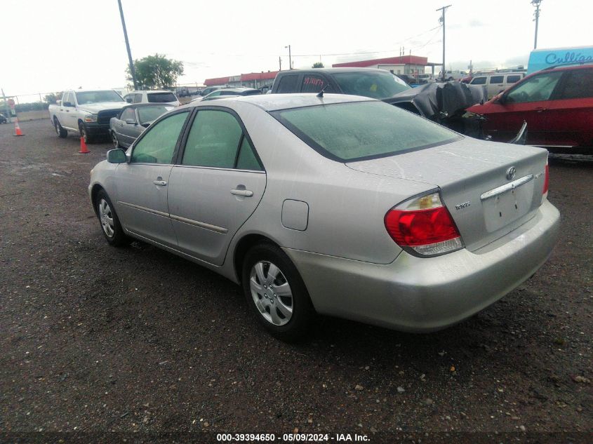 2005 Toyota Camry Le VIN: 4T1BE30K25U099610 Lot: 39394650