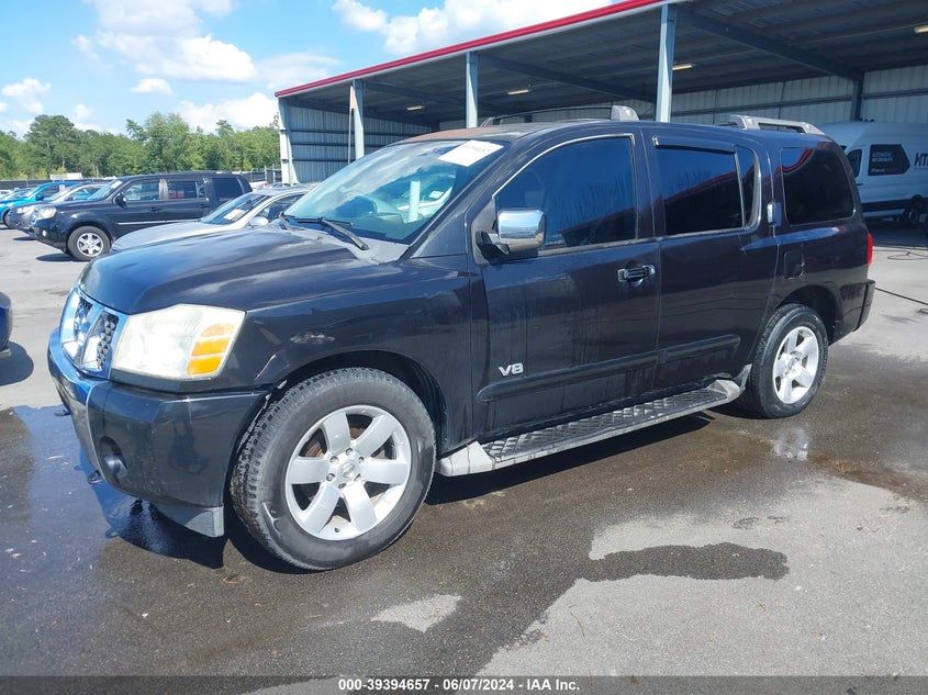 2006 Nissan Armada Le VIN: 5N1AA08B26N739045 Lot: 39394657
