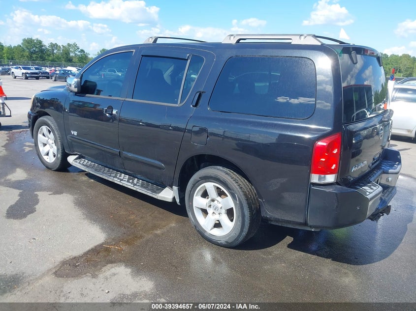 2006 Nissan Armada Le VIN: 5N1AA08B26N739045 Lot: 39394657