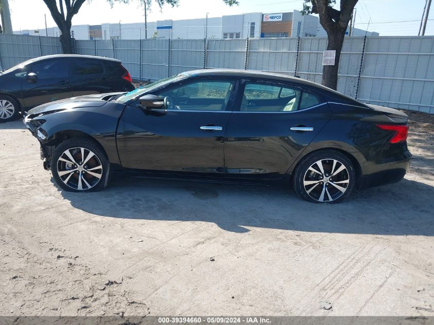 1N4AA6AP1JC407850 | 2018 NISSAN MAXIMA