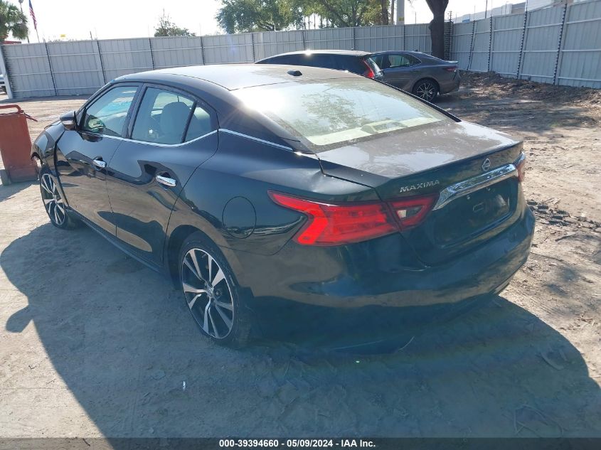 1N4AA6AP1JC407850 | 2018 NISSAN MAXIMA