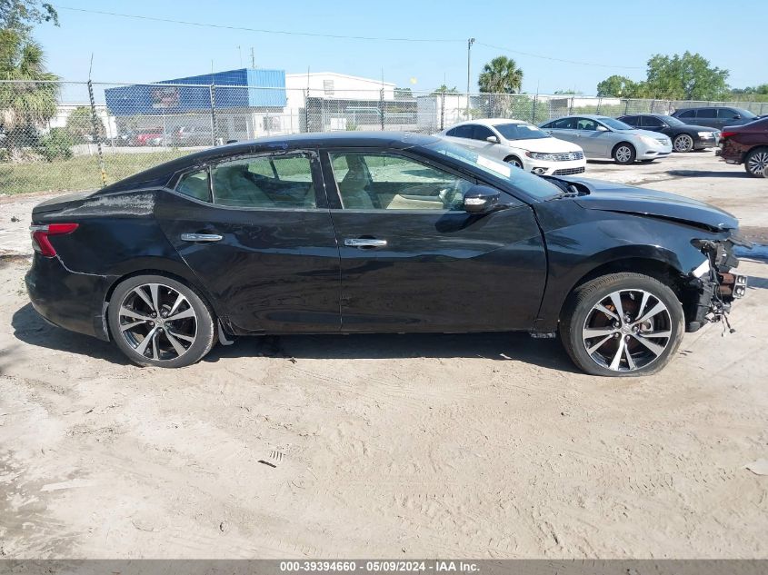 1N4AA6AP1JC407850 | 2018 NISSAN MAXIMA