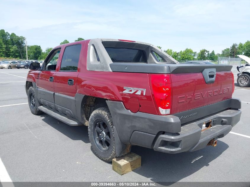 2006 Chevrolet Avalanche 1500 Z71 VIN: 3GNEK12Z46G240262 Lot: 39394663