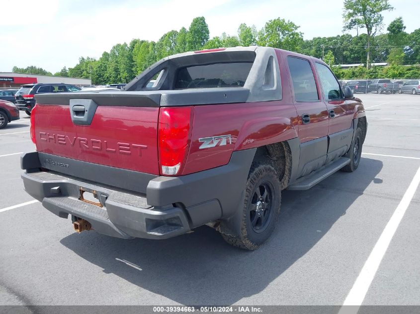 2006 Chevrolet Avalanche 1500 Z71 VIN: 3GNEK12Z46G240262 Lot: 39394663