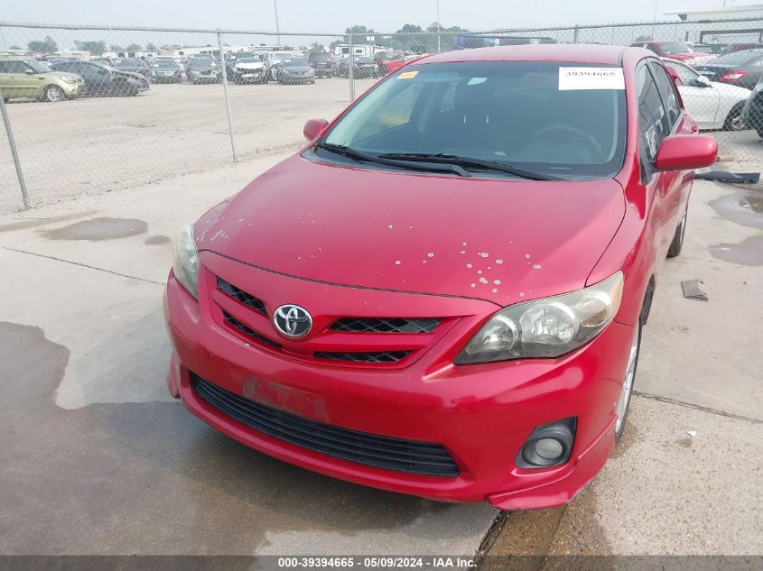 2011 Toyota Corolla S VIN: 2T1BU4EE1BC661005 Lot: 39394665