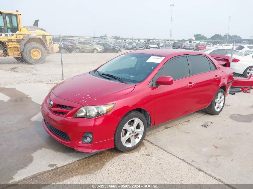 2011 Toyota Corolla S VIN: 2T1BU4EE1BC661005 Lot: 39394665