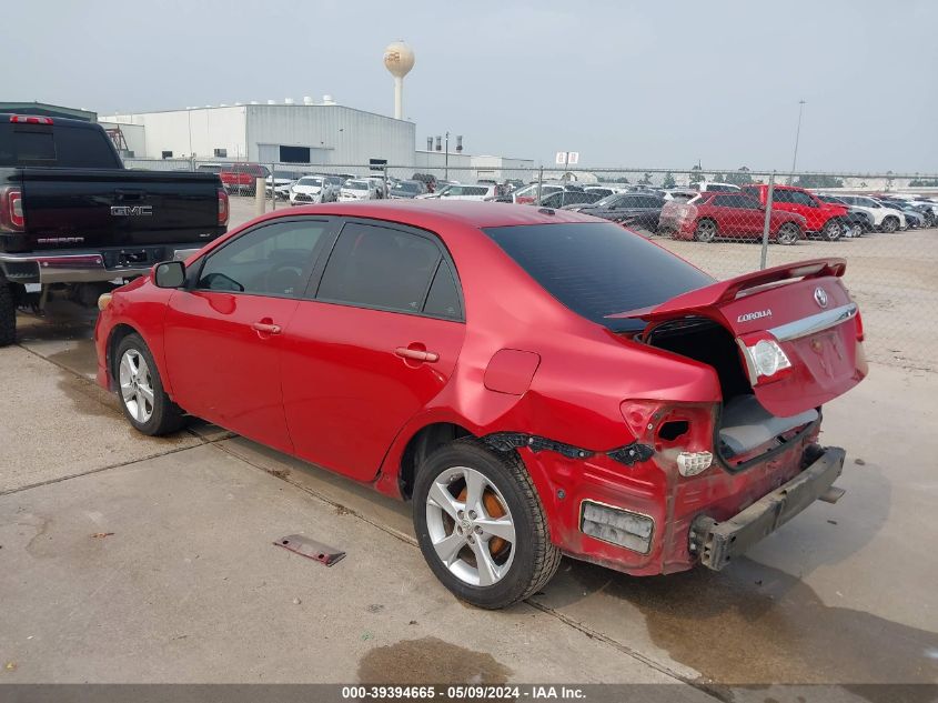 2011 Toyota Corolla S VIN: 2T1BU4EE1BC661005 Lot: 39394665