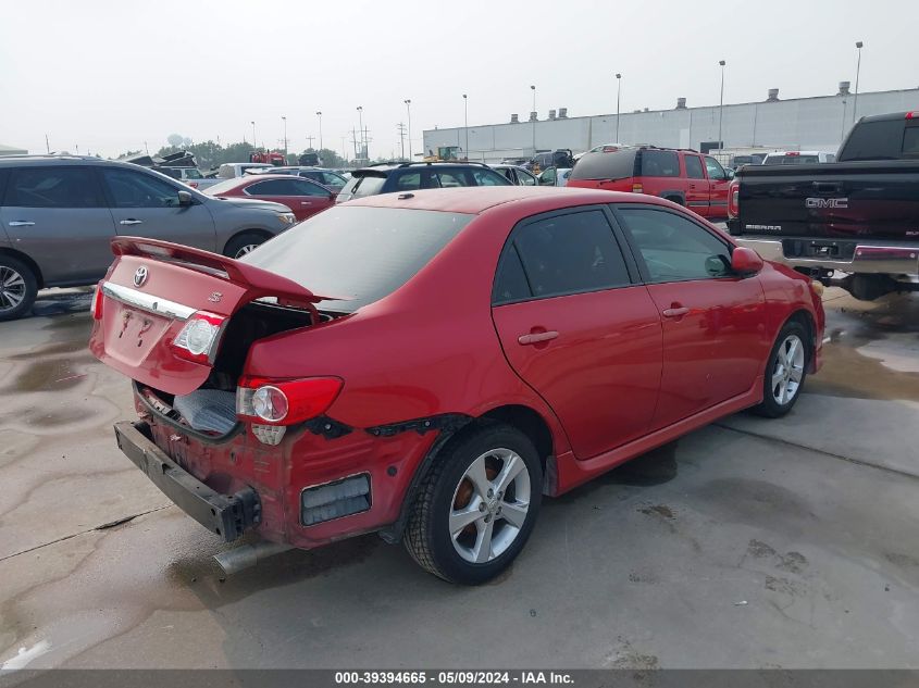 2011 Toyota Corolla S VIN: 2T1BU4EE1BC661005 Lot: 39394665