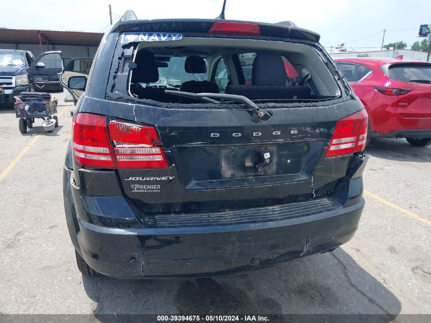 2018 Dodge Journey Se VIN: 3C4PDCAB1JT352805 Lot: 39394675