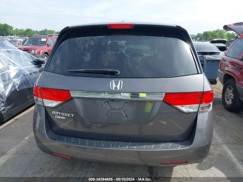 2015 Honda Odyssey Ex VIN: 5FNRL5H44FB073420 Lot: 39394689