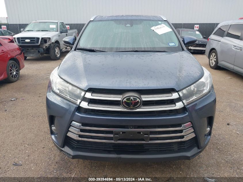 2018 Toyota Highlander Limited Platinum VIN: 5TDYZRFH6JS286252 Lot: 39394694