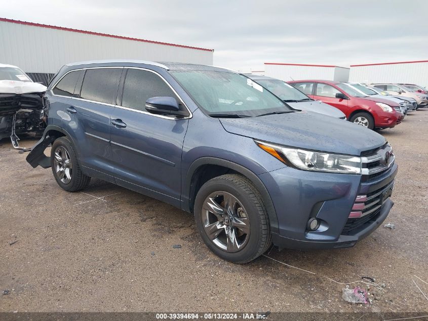 2018 Toyota Highlander Limited Platinum VIN: 5TDYZRFH6JS286252 Lot: 39394694