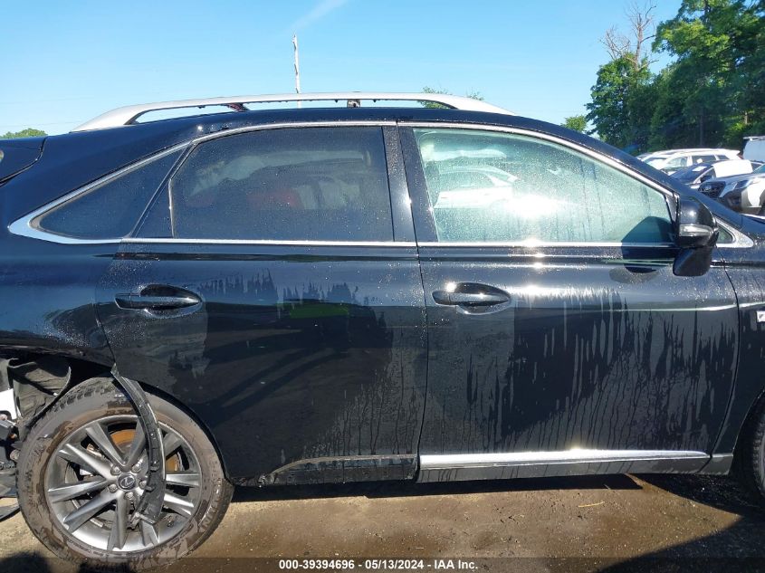 2013 Lexus Rx 350 F Sport VIN: 2T2BK1BA2DC219922 Lot: 39394696