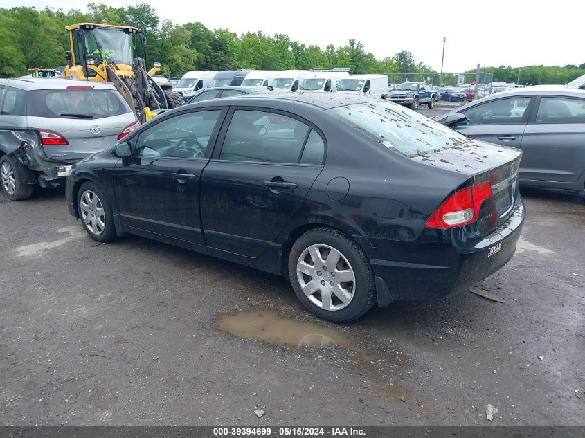 2010 Honda Civic Lx VIN: 19XFA1F52AE009310 Lot: 39394699