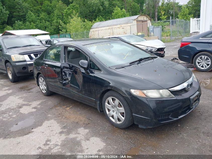 2010 Honda Civic Lx VIN: 19XFA1F52AE009310 Lot: 39394699