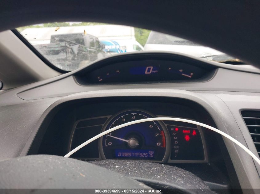 2010 Honda Civic Lx VIN: 19XFA1F52AE009310 Lot: 39394699