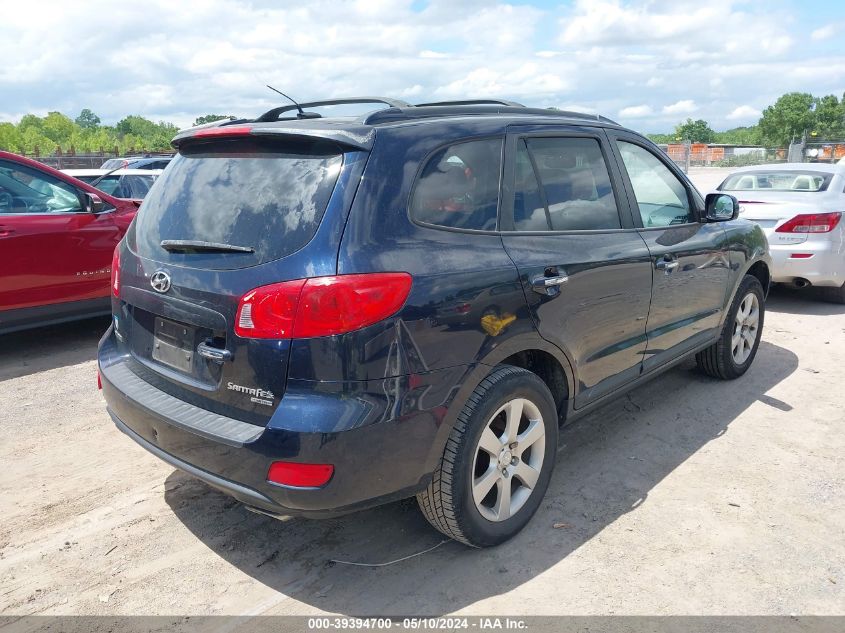 2009 Hyundai Santa Fe Limited VIN: 5NMSH13E69H327739 Lot: 39394700