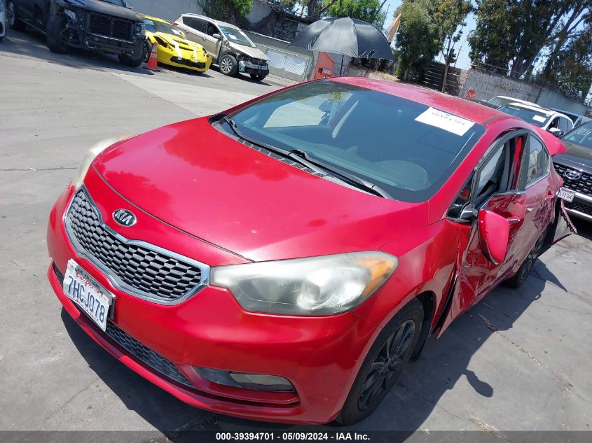 2015 Kia Forte Ex VIN: KNAFX4A83F5316860 Lot: 39394701