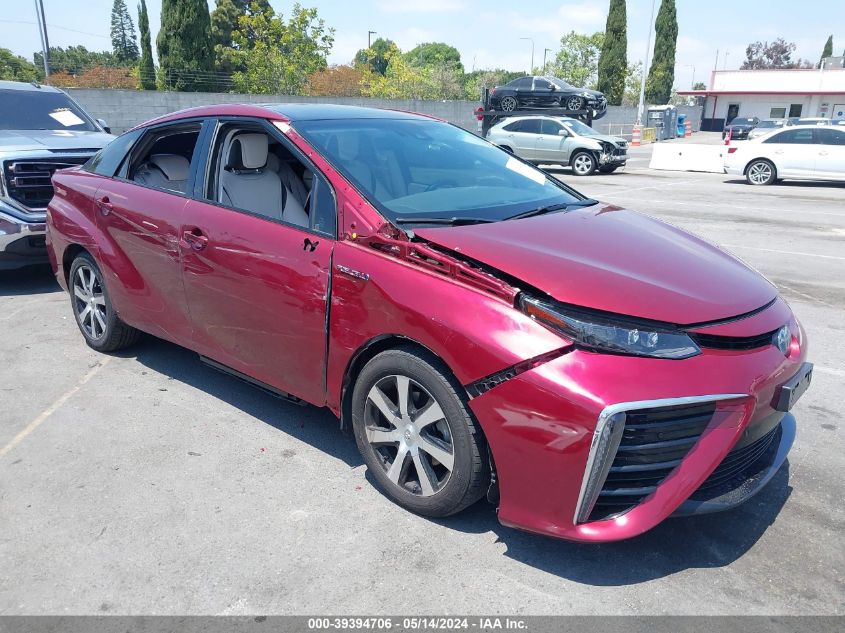 2019 Toyota Mirai VIN: JTDBVRBD8KA006155 Lot: 39394706