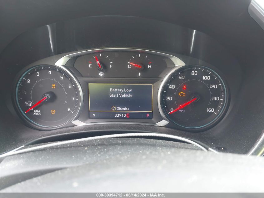 2019 Chevrolet Equinox Lt VIN: 3GNAXKEV9KS591626 Lot: 39394712