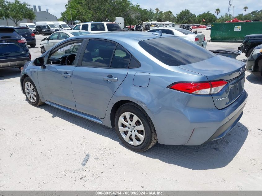 2020 Toyota Corolla Le VIN: JTDEPRAE6LJ104913 Lot: 39394714