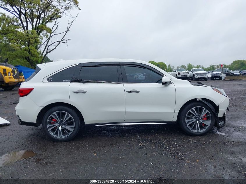 2019 Acura Mdx Tech Pkg VIN: 5J8YD4H59KL025318 Lot: 39394720