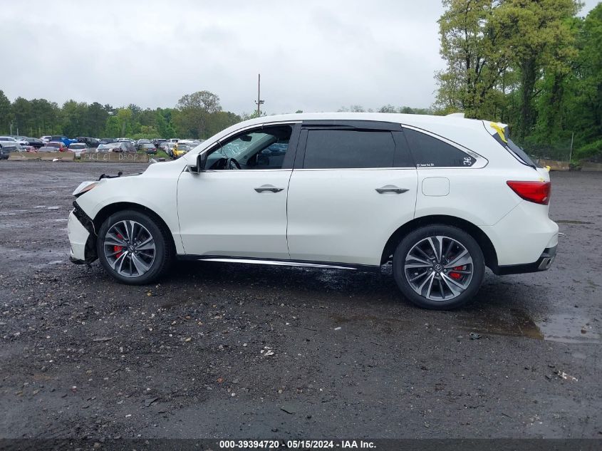 2019 Acura Mdx Tech Pkg VIN: 5J8YD4H59KL025318 Lot: 39394720