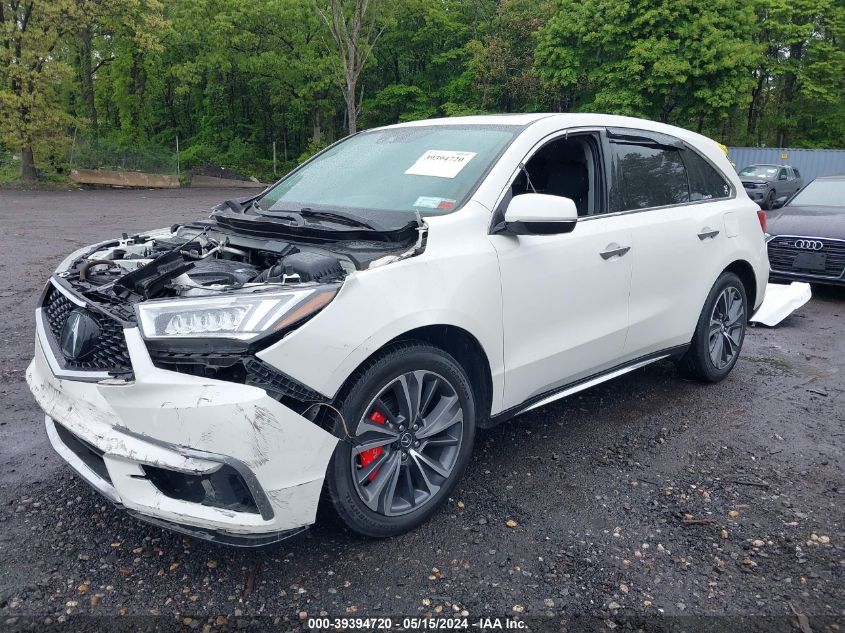 2019 Acura Mdx Tech Pkg VIN: 5J8YD4H59KL025318 Lot: 39394720