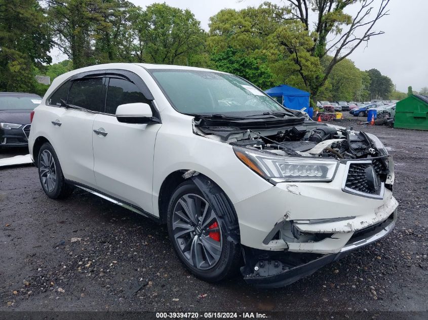 2019 Acura Mdx Tech Pkg VIN: 5J8YD4H59KL025318 Lot: 39394720