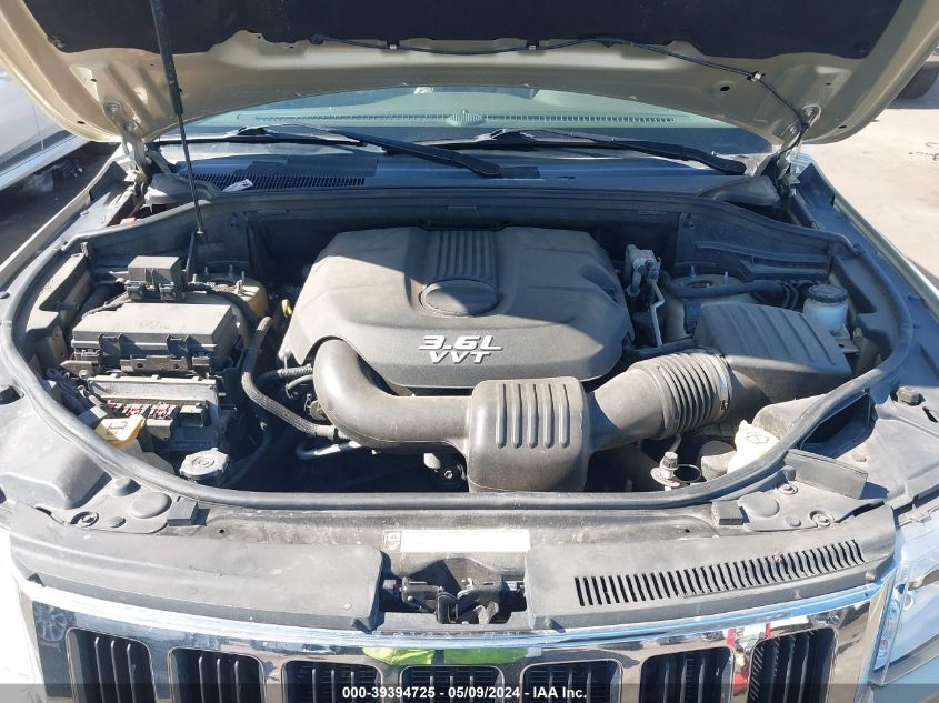 2012 Jeep Grand Cherokee Laredo VIN: 1C4RJFAG1CC134165 Lot: 39394725