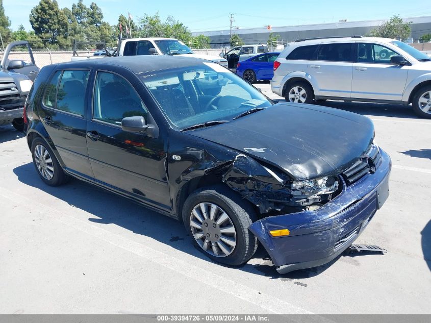 2002 Volkswagen Golf Gl 2.0L VIN: 9BWFK61J424053915 Lot: 39394726