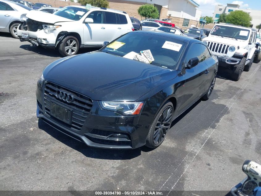 2017 Audi A5 2.0T Sport VIN: WAUD2AFR1HA000986 Lot: 39394730