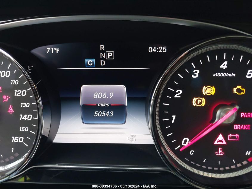 2017 Mercedes-Benz E 300 VIN: WDDZF4JB1HA092213 Lot: 39394736