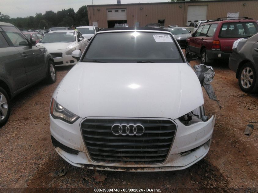 2016 Audi A3 1.8T Premium VIN: WAU67LFF1G1077707 Lot: 39394740