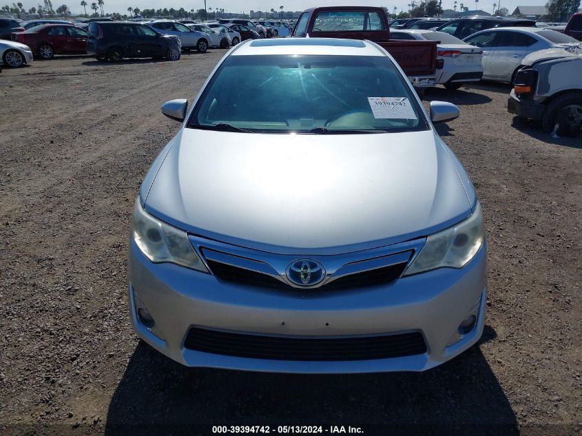 2012 Toyota Camry Hybrid Xle VIN: 4T1BD1FK1CU007429 Lot: 39394742