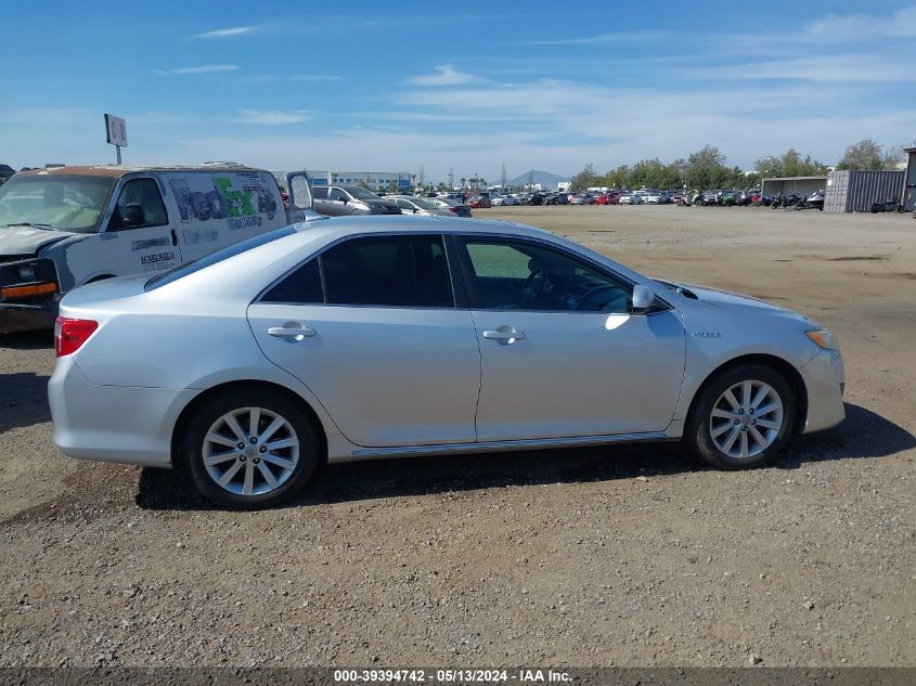 2012 Toyota Camry Hybrid Xle VIN: 4T1BD1FK1CU007429 Lot: 39394742