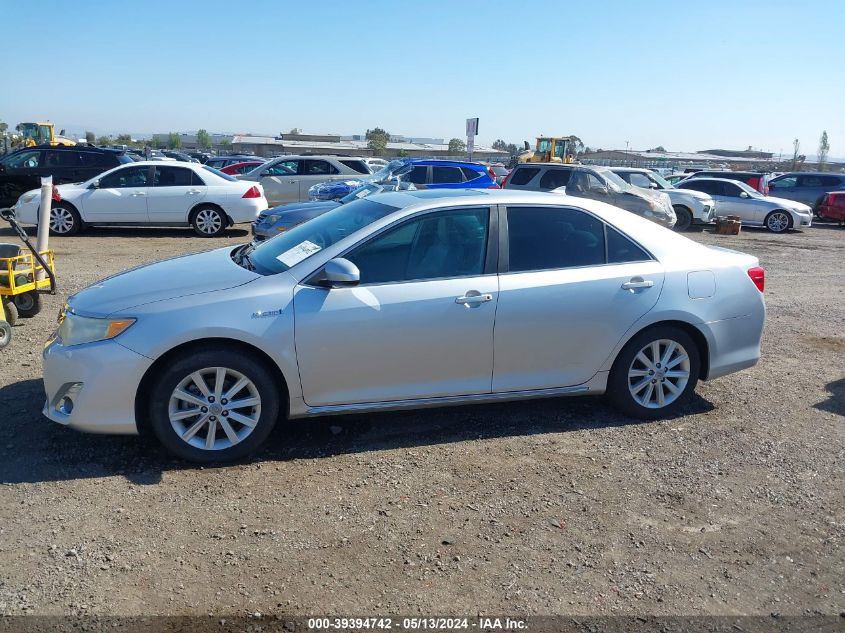 2012 Toyota Camry Hybrid Xle VIN: 4T1BD1FK1CU007429 Lot: 39394742