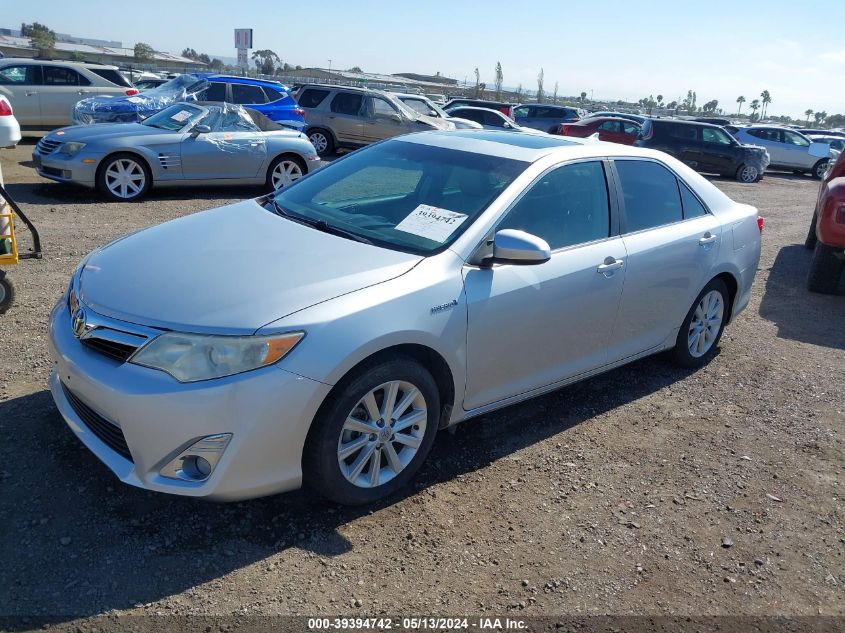 2012 Toyota Camry Hybrid Xle VIN: 4T1BD1FK1CU007429 Lot: 39394742