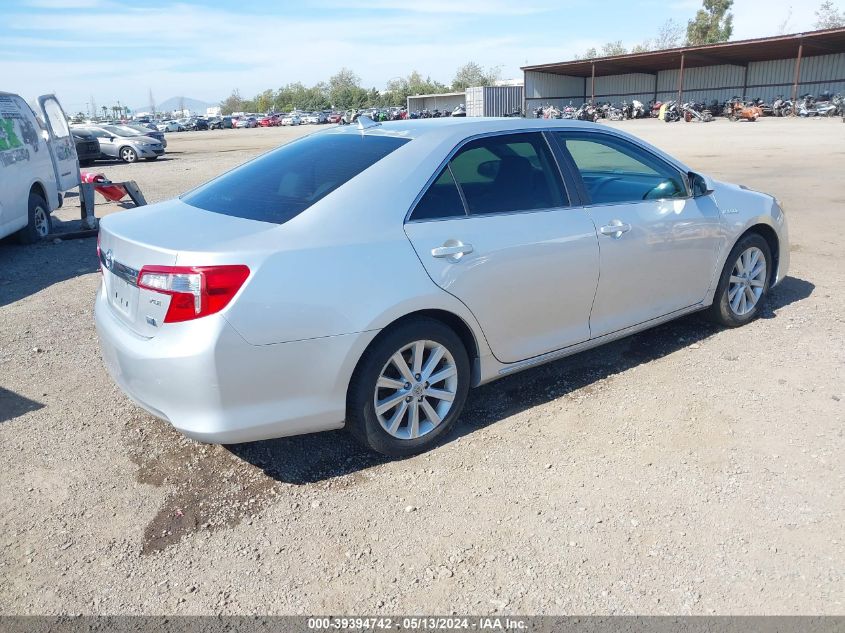 2012 Toyota Camry Hybrid Xle VIN: 4T1BD1FK1CU007429 Lot: 39394742