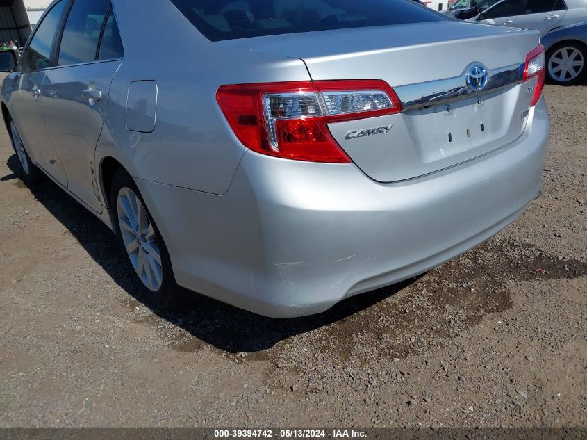 2012 Toyota Camry Hybrid Xle VIN: 4T1BD1FK1CU007429 Lot: 39394742