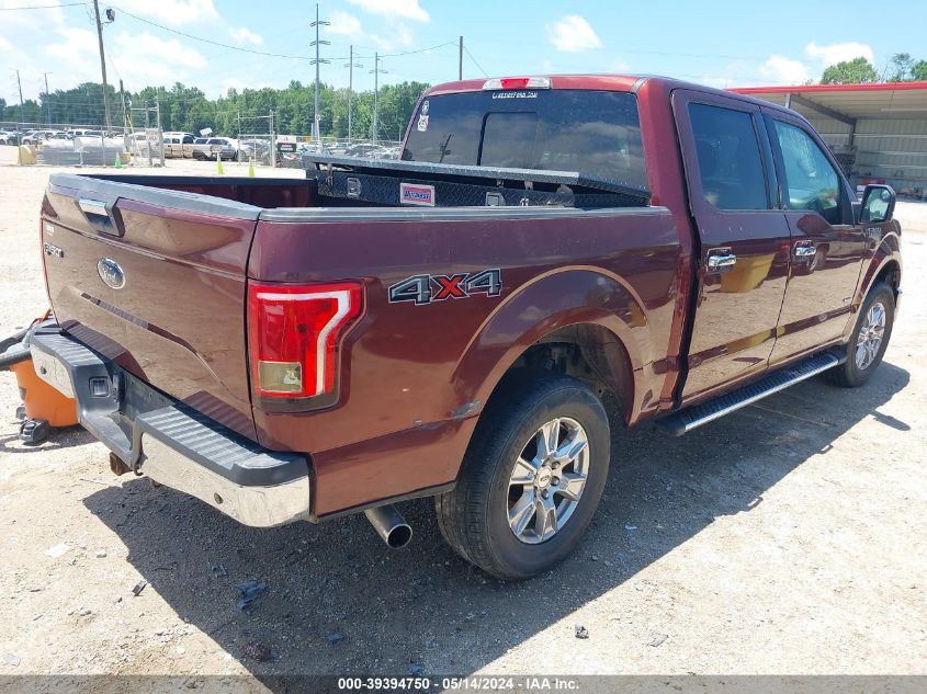 2016 Ford F-150 Xlt VIN: 1FTEW1EG7GKD61868 Lot: 39394750