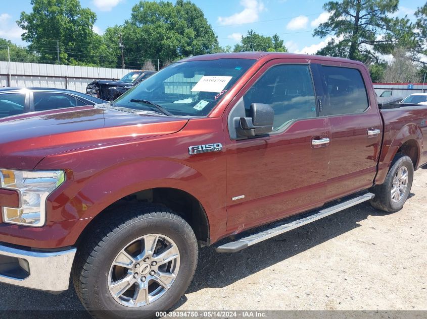 2016 Ford F-150 Xlt VIN: 1FTEW1EG7GKD61868 Lot: 39394750