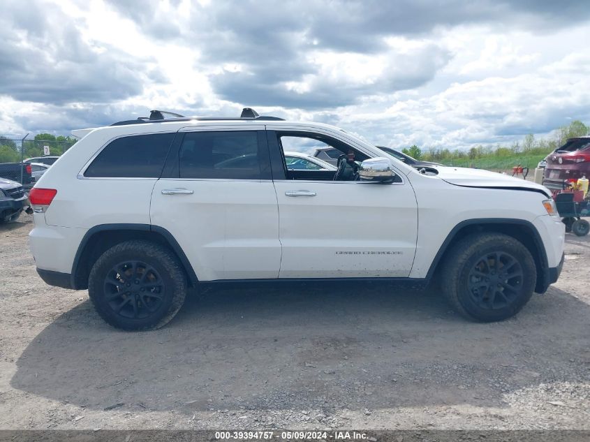 2014 Jeep Grand Cherokee Limited VIN: 1C4RJFBG4EC186309 Lot: 39394757