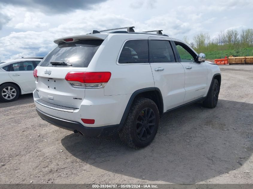 2014 Jeep Grand Cherokee Limited VIN: 1C4RJFBG4EC186309 Lot: 39394757