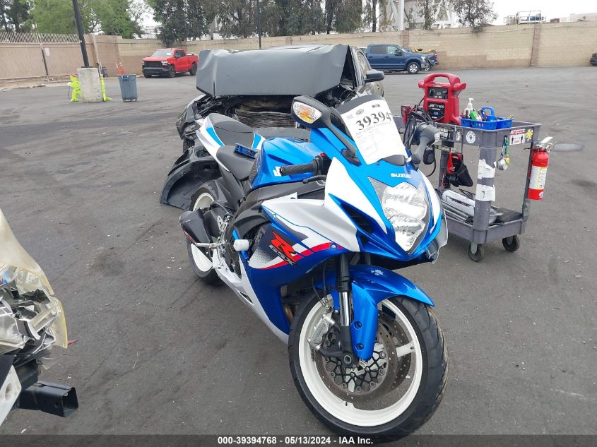 2013 Suzuki Gsx-R600 VIN: JS1GN7FAXD2100359 Lot: 39394768