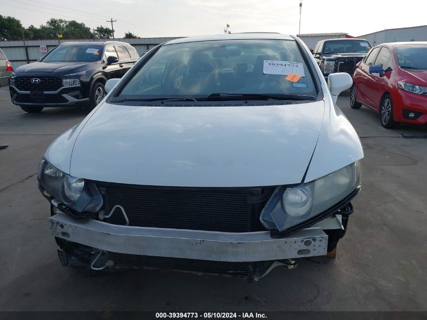 2009 Honda Civic Lx VIN: 19XFA16549E052252 Lot: 39394773