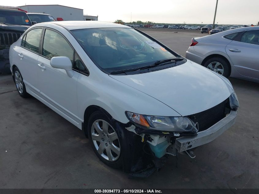 2009 Honda Civic Lx VIN: 19XFA16549E052252 Lot: 39394773