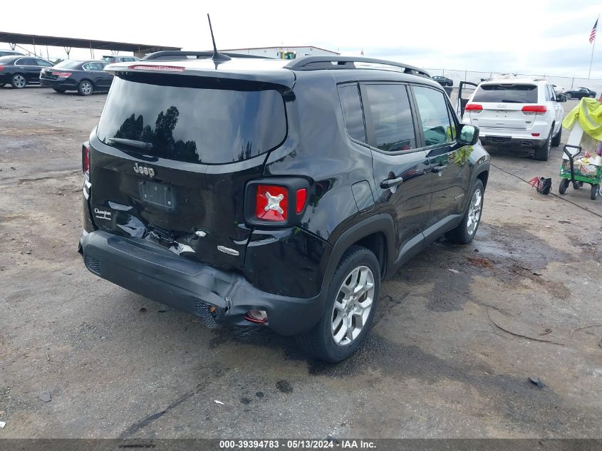 2018 Jeep Renegade Latitude Fwd VIN: ZACCJABB4JPJ20309 Lot: 39394783