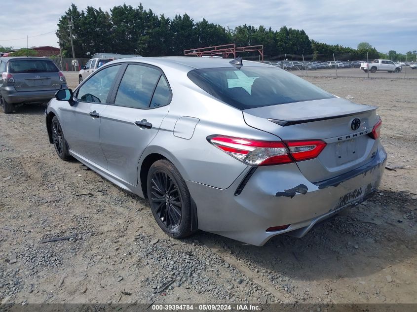 2020 Toyota Camry Se Nightshade Edition Awd VIN: 4T1G11BK8LU008307 Lot: 39394784